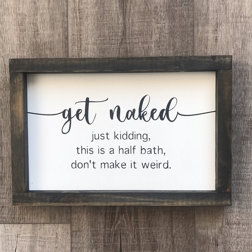 BATHROOM SIGN - Picture 2 of 4